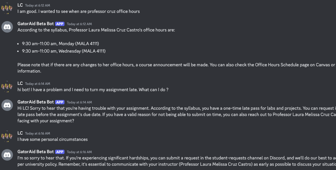 GatorAid Educational Q/A Service